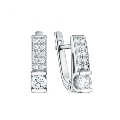 Серьги из серебра, Родированное серебро металл, проба 925, 20 Фианит Круг 1,25 0,067, 2 Фианит Круг 4,00 0,181, 20 Фианит Круг 1,25 0,068, 2 Фианит Круг 4,00 0,182, 20 Фианит Круг 1,25 0,067, 2 Фианит Круг 4,00 0,182